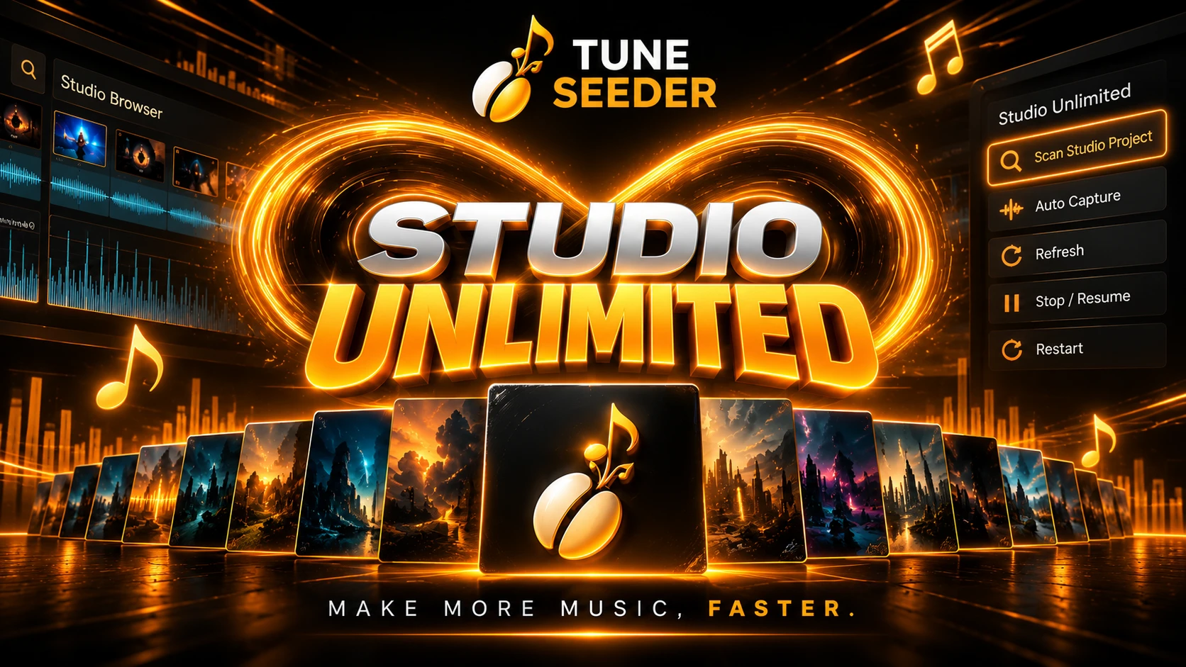 Studio Unlimited — make more music, faster with auto WAV export from Suno Studio